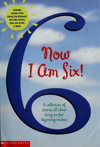 Tapa de Now I am six