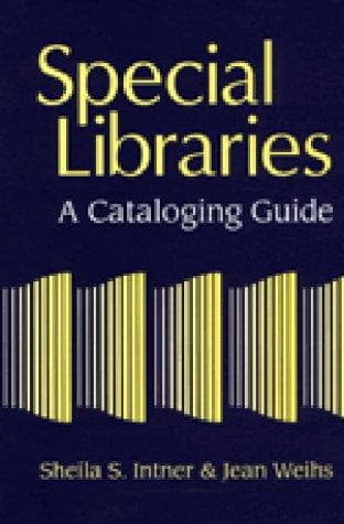 Tapa de Special libraries