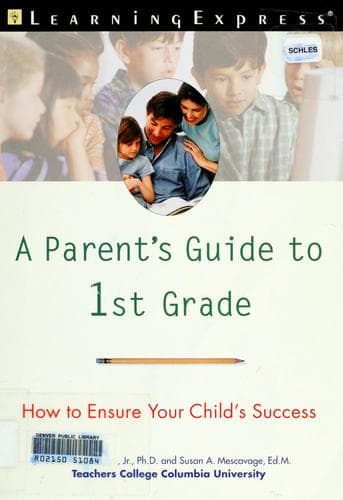 Tapa de A parent's guide to 1st grade