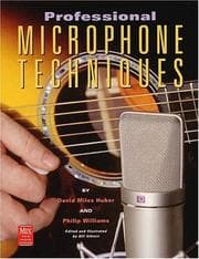 Tapa de Professional Microphone Techniques