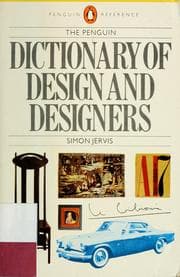 Tapa de The Penguin dictionary of design and designers