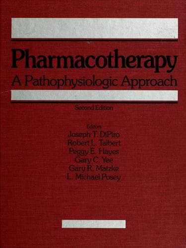 Tapa de Pharmacotherapy