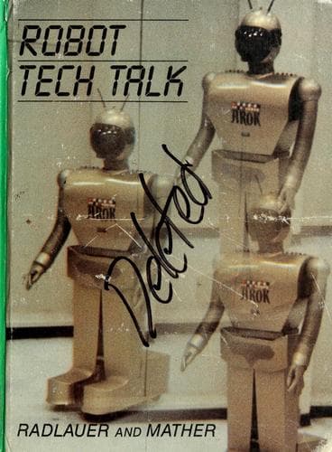 Tapa de Robot tech talk