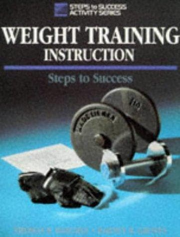 Tapa de Weight training instruction