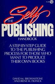 Tapa de The self-publishing handbook