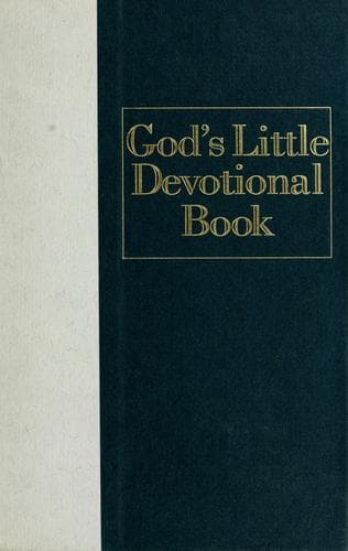 Tapa de God's little devotional book
