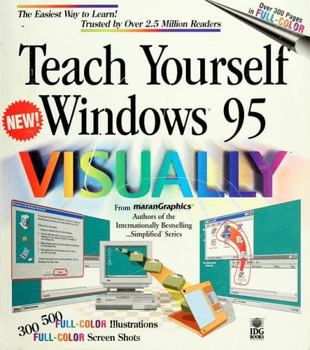 Tapa de Teach yourself Windows 95 visually