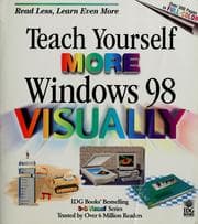 Tapa de Teach yourself more Windows 98 visually / IDG Books from maranGraphics