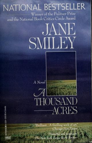 Tapa de A thousand acres
