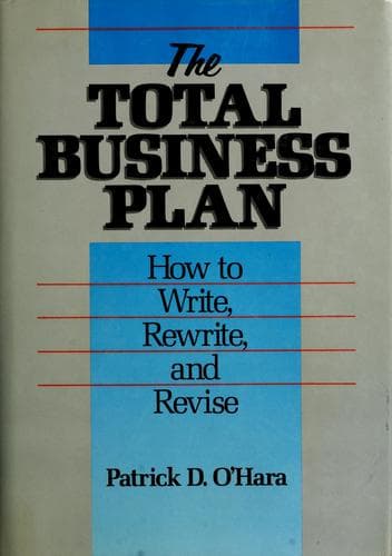 Tapa de The total business plan