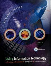 Tapa de Using information technology