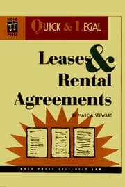 Tapa de Leases & Rental Agreements