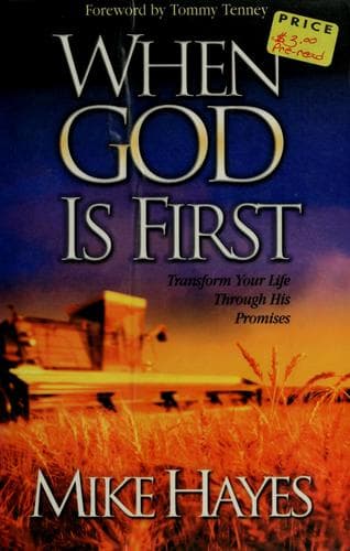 Tapa de When God is First