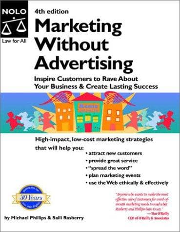 Tapa de Marketing Without Advertising
