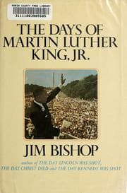 Tapa de The days of Martin Luther King, Jr