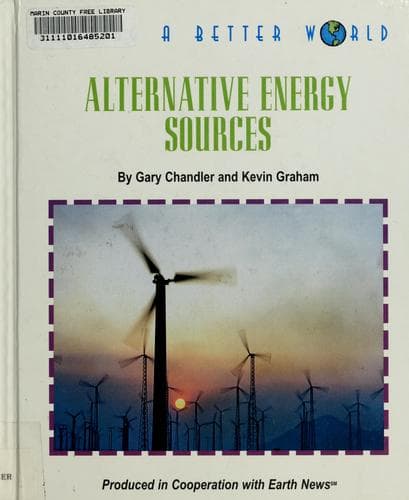 Tapa de Alternative energy sources