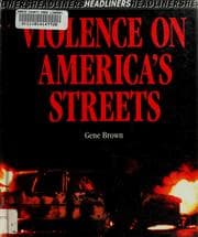 Tapa de Violence on America's streets