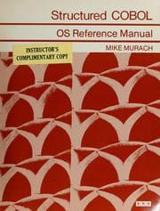 Tapa de Structured COBOL