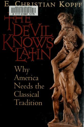 Tapa de The devil knows Latin
