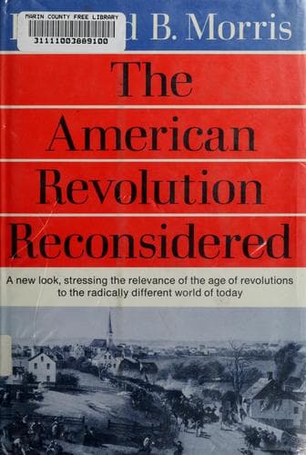 Tapa de The American Revolution reconsidered. --