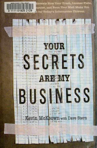 Tapa de Your secrets are my business