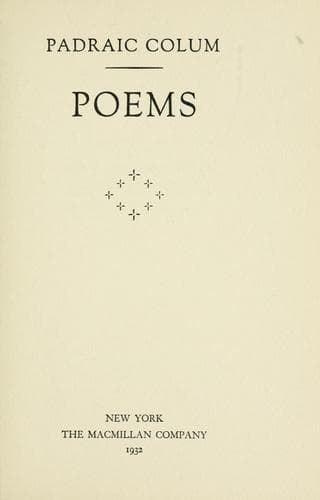 Tapa de Poems