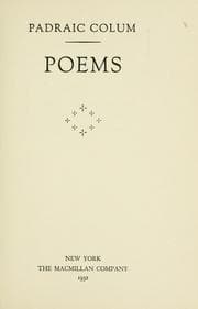 Tapa de Poems