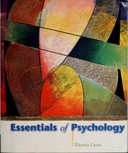 Tapa de Essentials of psychology