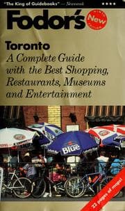 Tapa de Fodor's Toronto