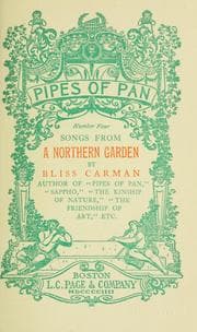 Tapa de Songs from a northern garden. --