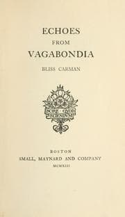Tapa de Echoes from Vagabondia. --