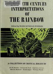 Tapa de Twentieth century interpretations of The rainbow