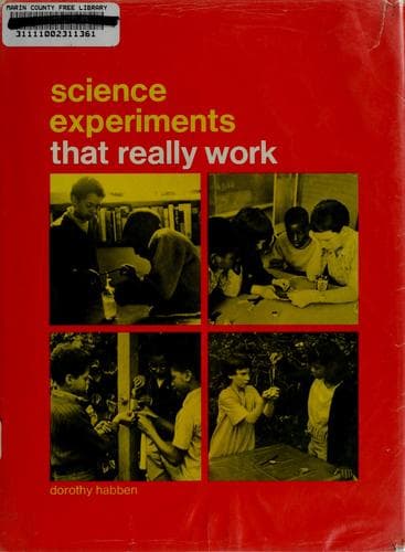 Tapa de Science experiments that really work