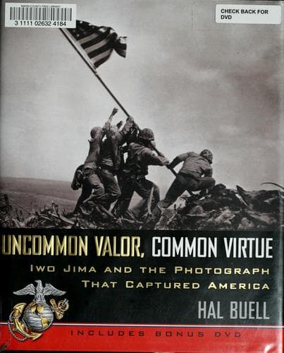 Tapa de Uncommon valor, common virtue
