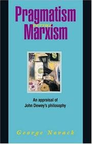 Tapa de Pragmatism versus Marxism