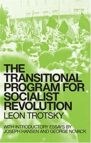 Tapa de The transitional program for socialist revolution