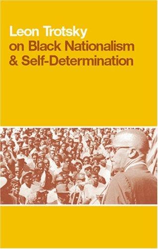 Tapa de Leon Trotsky on Black Nationalism and Self Determination