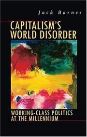 Tapa de Capitalism's world disorder