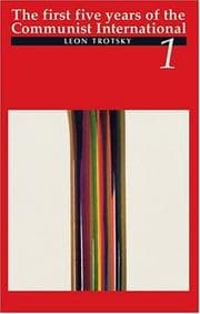 Tapa de The First Five Years of the Communist International
