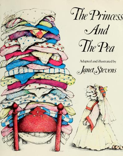 Tapa de The princess and the pea
