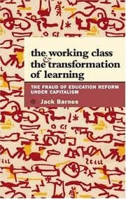 Tapa de The Working Class and the Transformation of Learning
