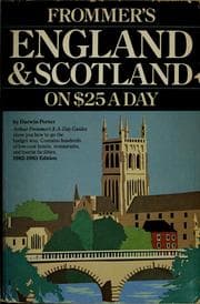 Tapa de Frommer's England & Scotland on £25 a day