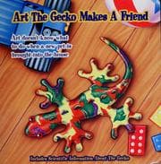 Tapa de Art the gecko makes a friend