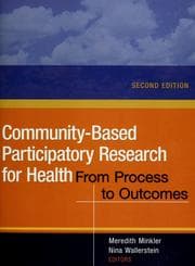 Tapa de Community-based participatory research for health