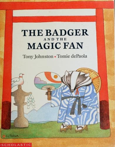 Tapa de The badger and the magic fan