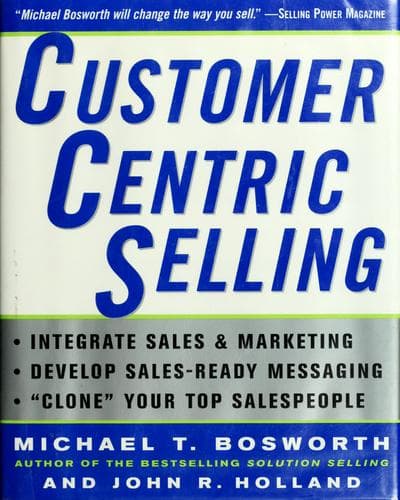 Tapa de Customercentric selling