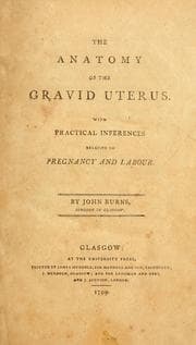Tapa de The anatomy of the gravid uterus