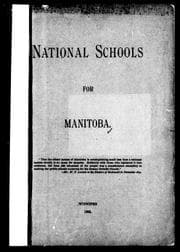 Tapa de National schools for Manitoba