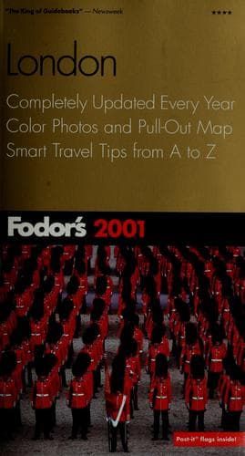 Tapa de Fodor's 2001 London