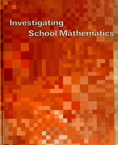 Tapa de Investigating school mathematics